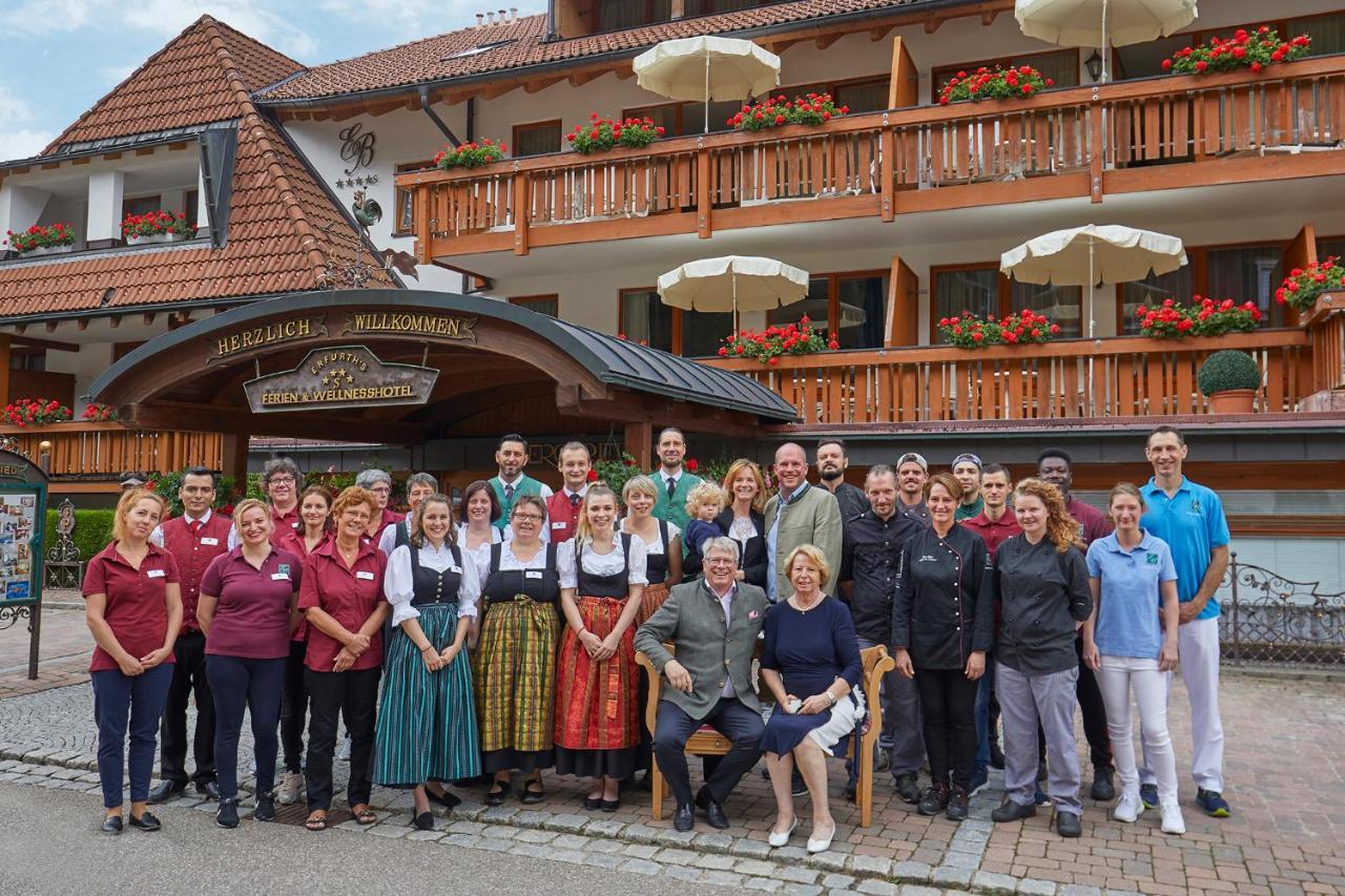 Erfurths Bergfried Ferien & Wellnesshotel 欣特察尔滕 外观 照片
